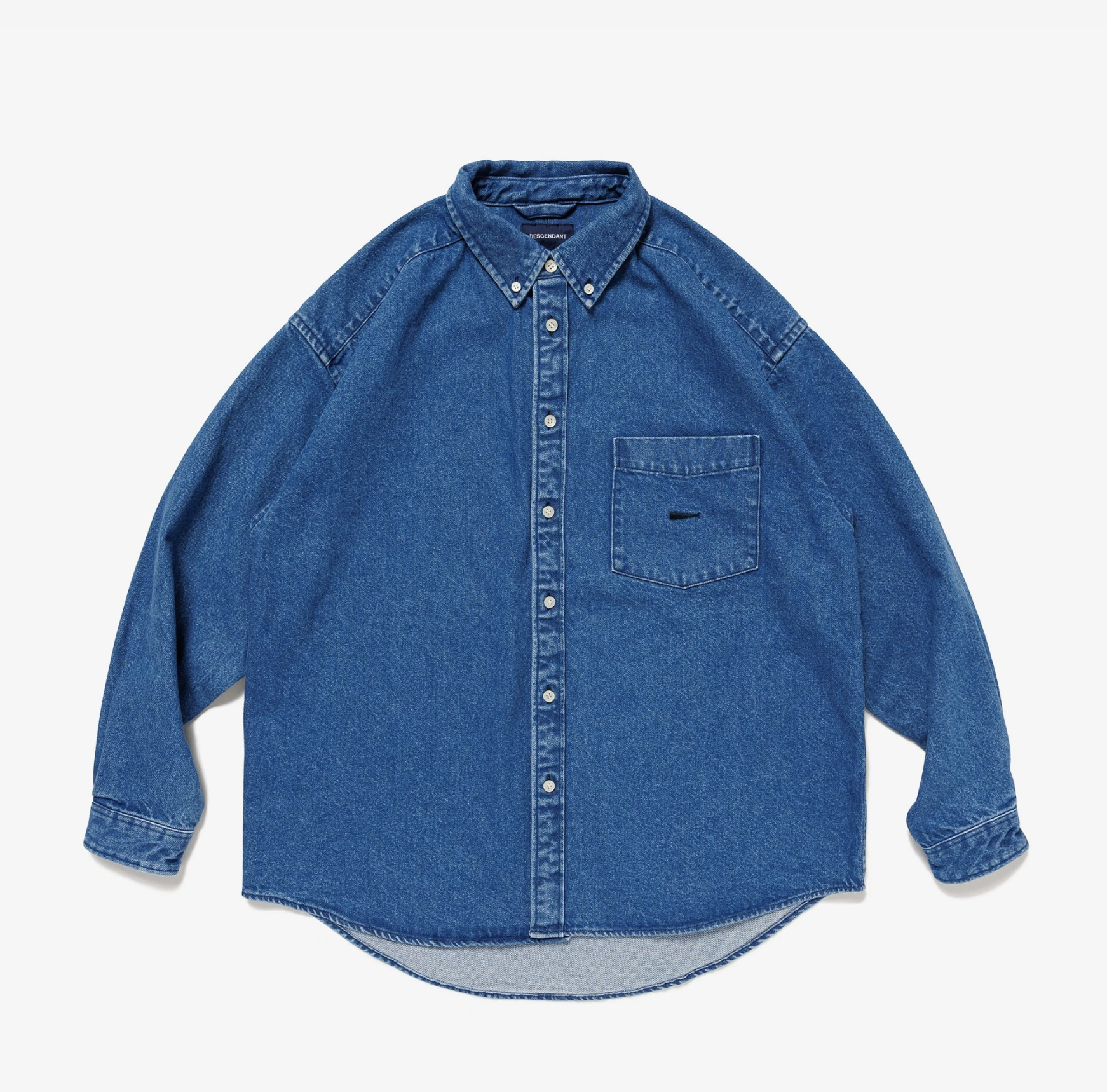 [現貨] DESCENDANT SS25 ALLMAN DENIM LS SHIRT | Indigo