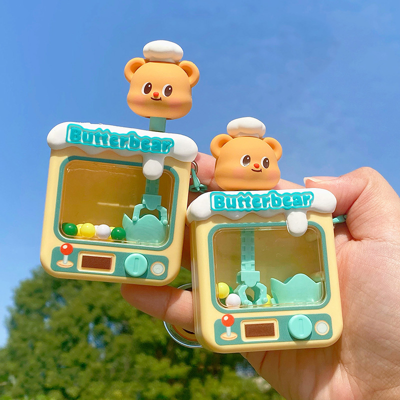 《5772》黃油小熊夾娃娃機吊飾