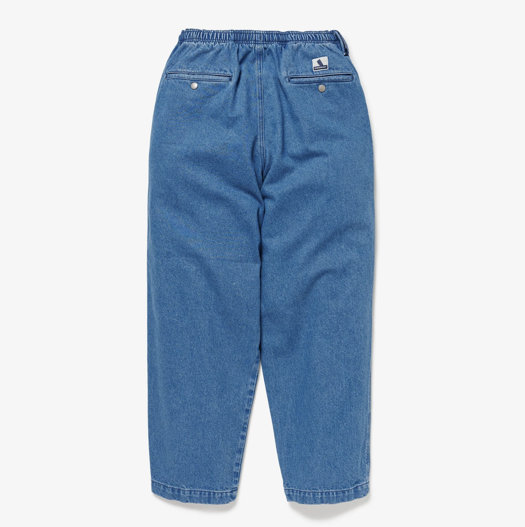 DESCENDANT SS25 SHORE DENIM BEACH TROUSERS DESCENDANT SS25 SHORE DENIM BEACH TROUSERS