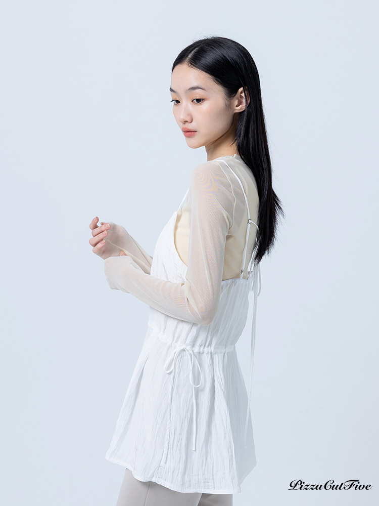 [SALE]抽繩細肩造型背心 PizzaCutFive PCF252411002