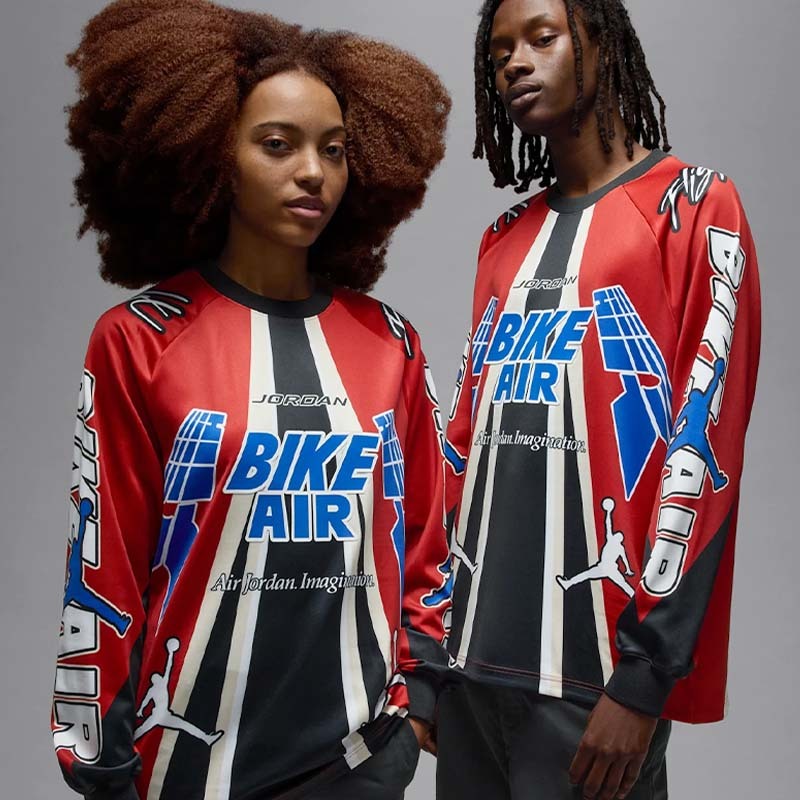 Jordan x Nigel Sylvester長袖上衣 ‘Cinnabar’ 男款 球衣 紅色 HQ1730-623 [現貨]