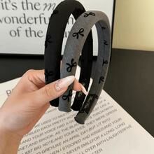 [2 FOR RM10] Velvet Bow Elegant Headband