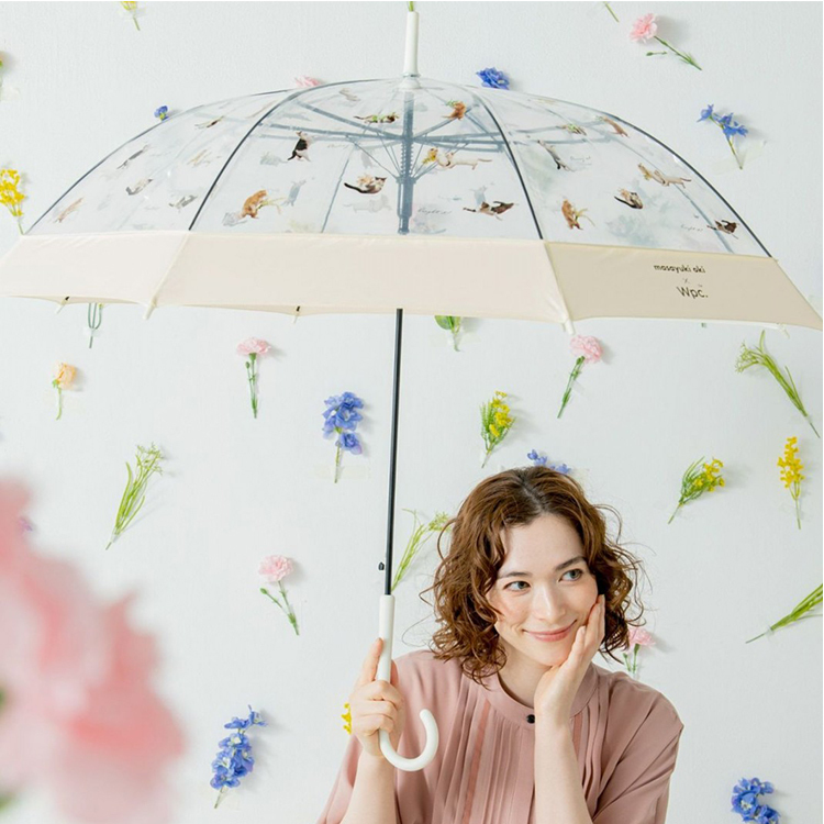 順豐免運｜Wpc. -【PT-OM05 系列】貪吃貓咪塑料長雨傘/直遮｜masayuki oki × wpc.