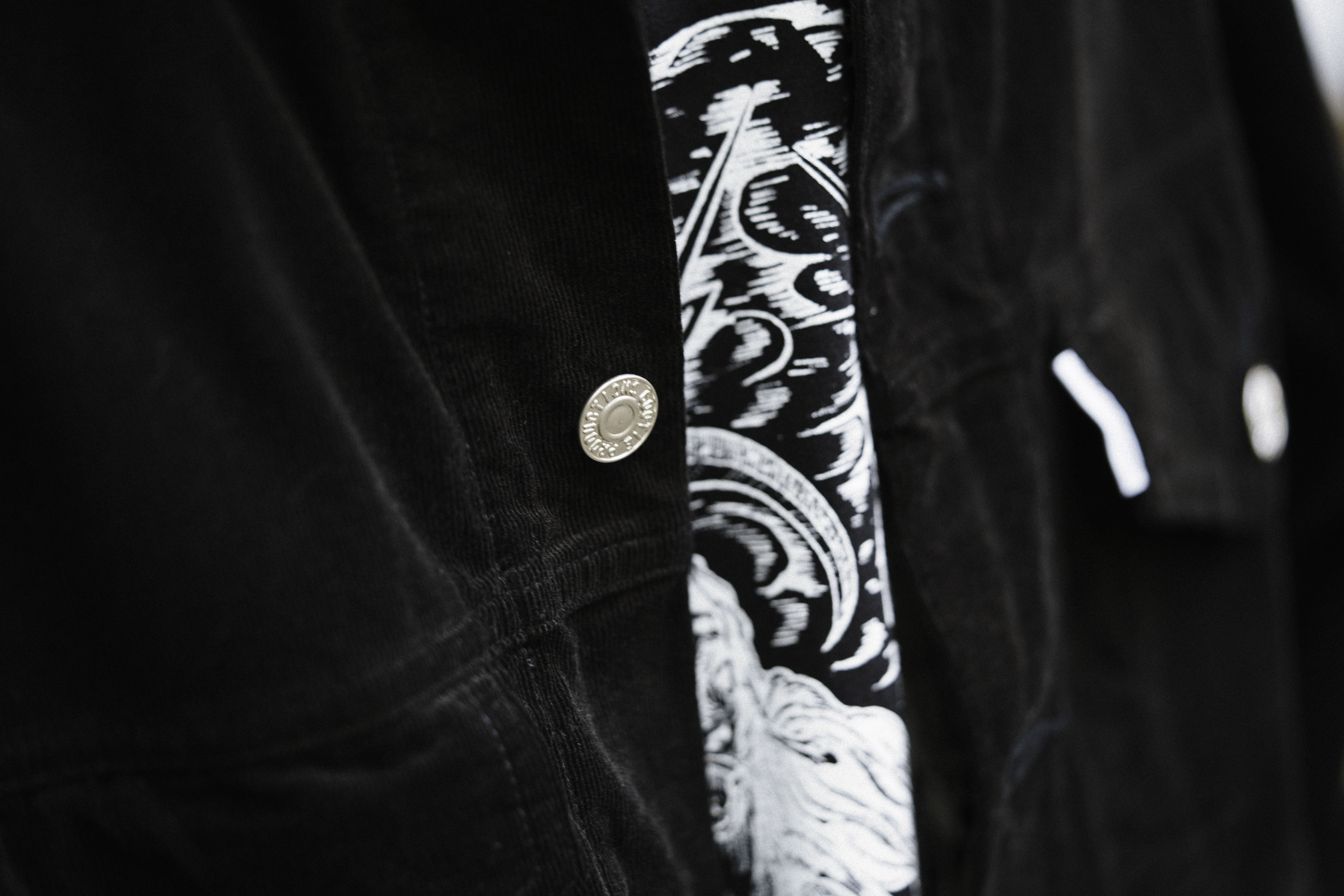 COOTIE PRODUCTIONS - 3rd Type Corduroy Jacket / BLACK