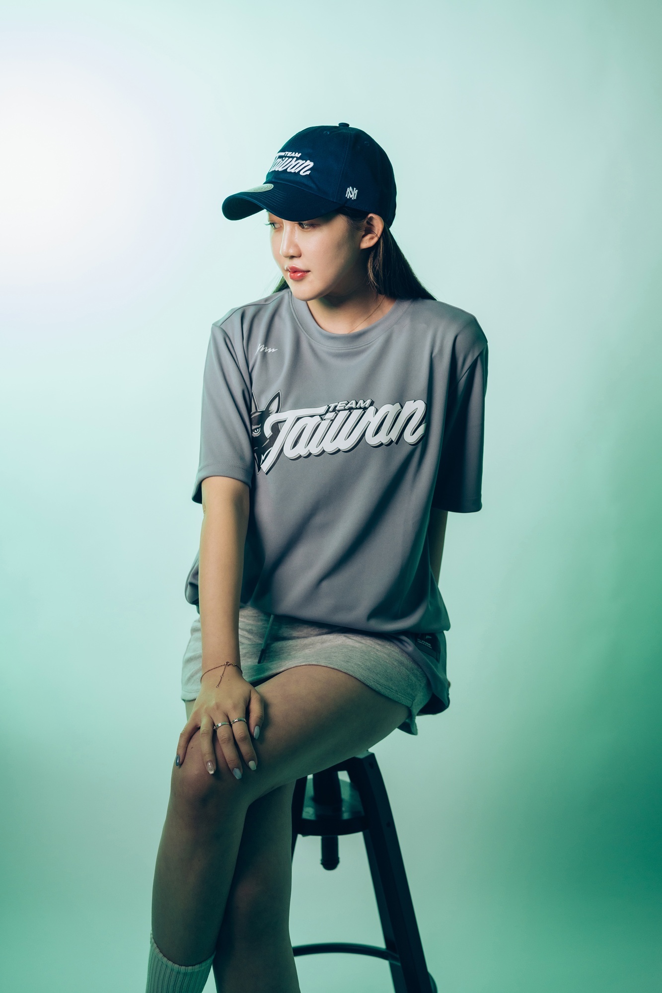 Taiwan短袖 Team Taiwan 台灣犬 灰 台灣 WILL X CPBL 環保材質 排汗 短袖 全新