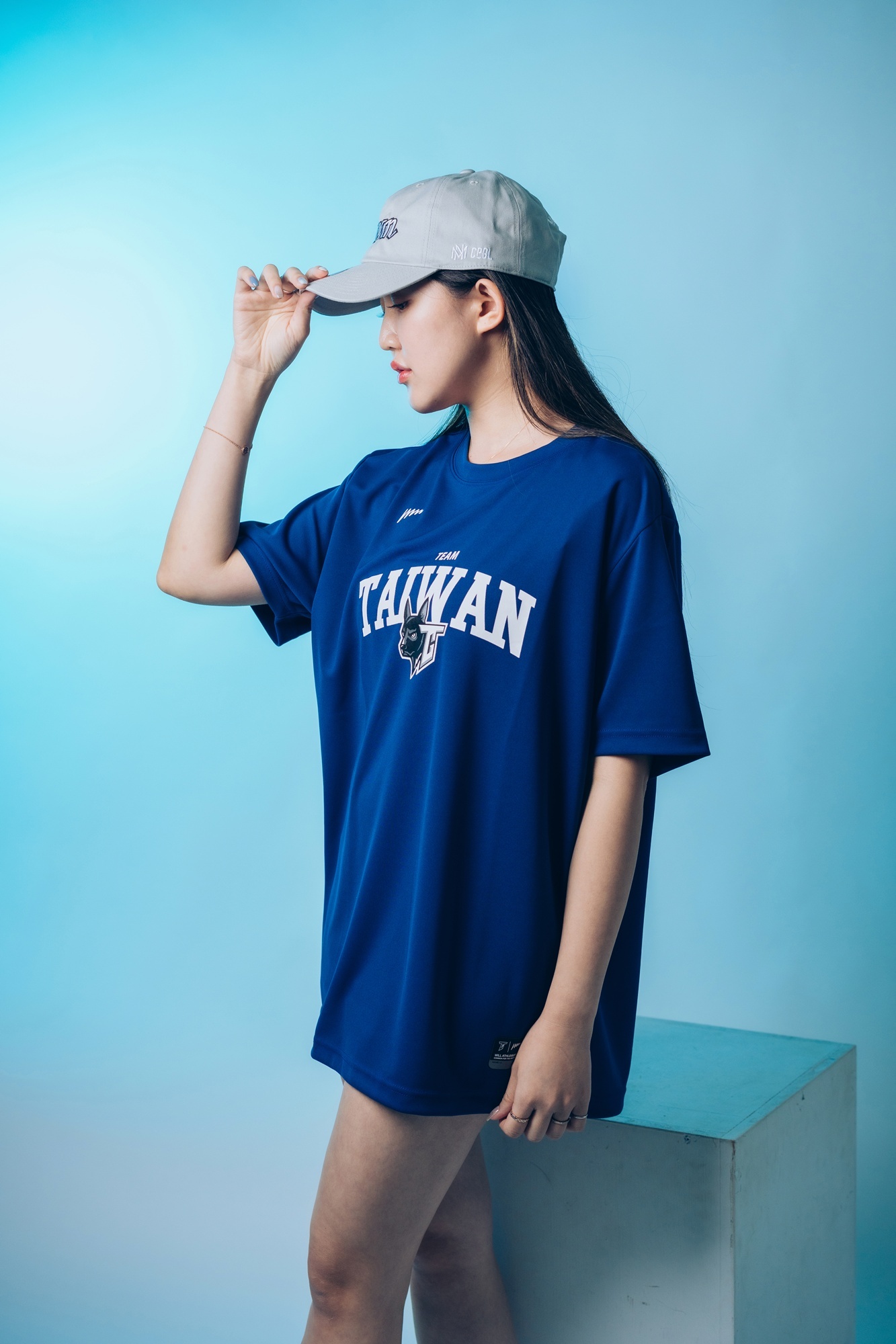 Taiwan短袖 Team Taiwan 台灣犬 藍 台灣 WILL X CPBL 環保材質 排汗 短袖 全新