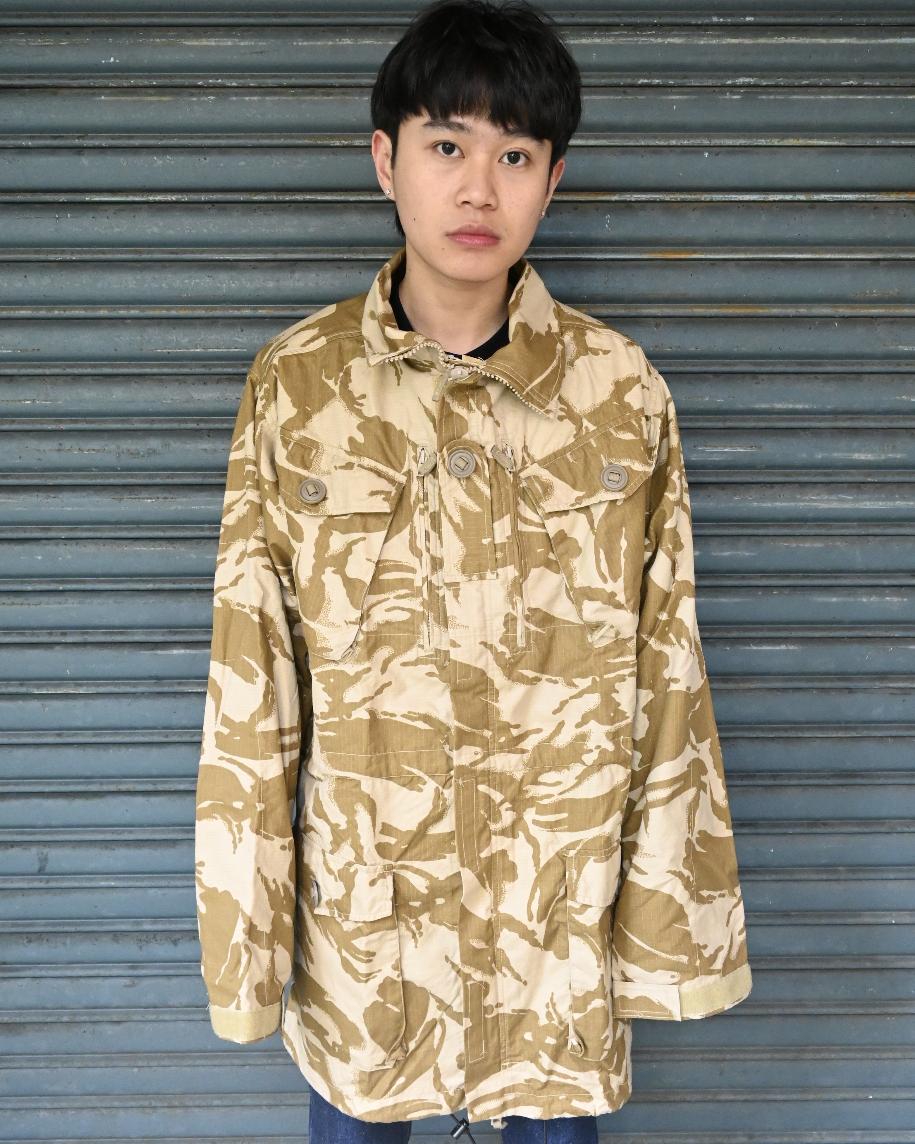 90s UK DPM Desert Camo Rip-Stop Jacket Deadstock