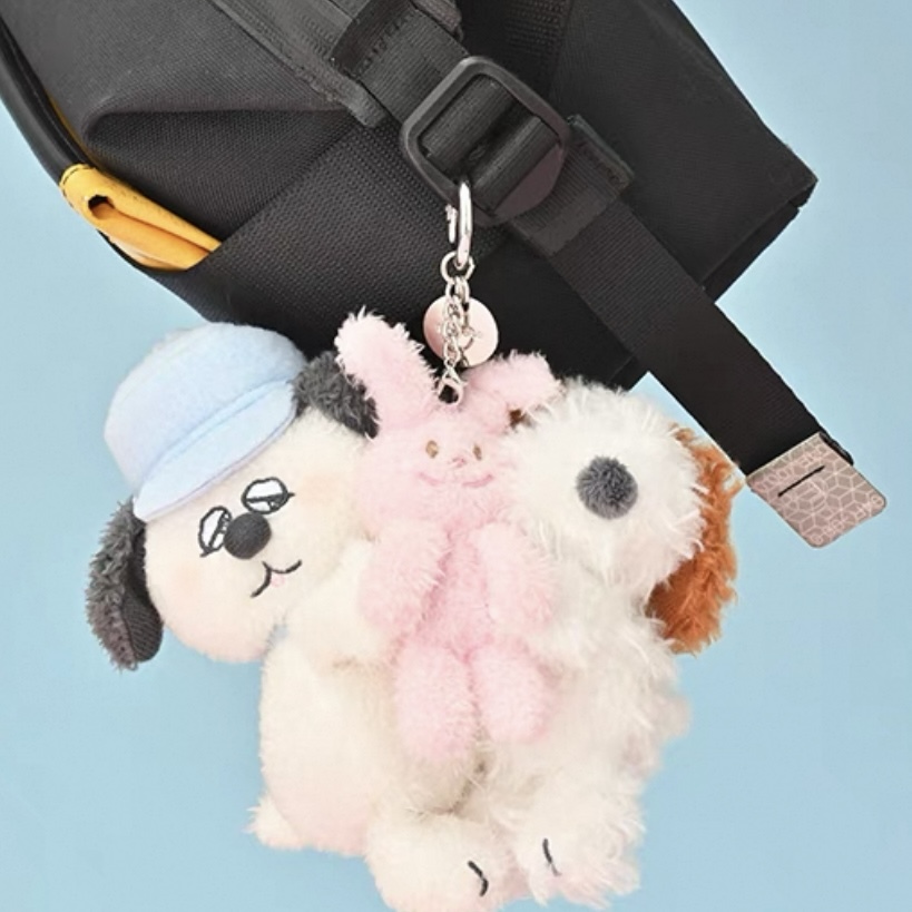 山莫xPEANUTS SNOOPY OLAF 奧拉夫 溫暖的貼貼 吊飾 絨毛玩具/預購