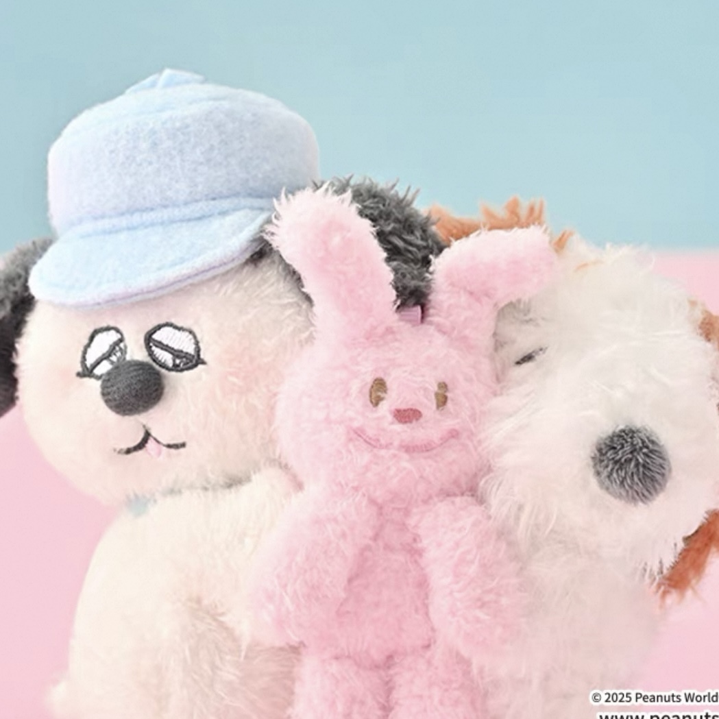 山莫xPEANUTS SNOOPY OLAF 奧拉夫 溫暖的貼貼 吊飾 絨毛玩具/預購