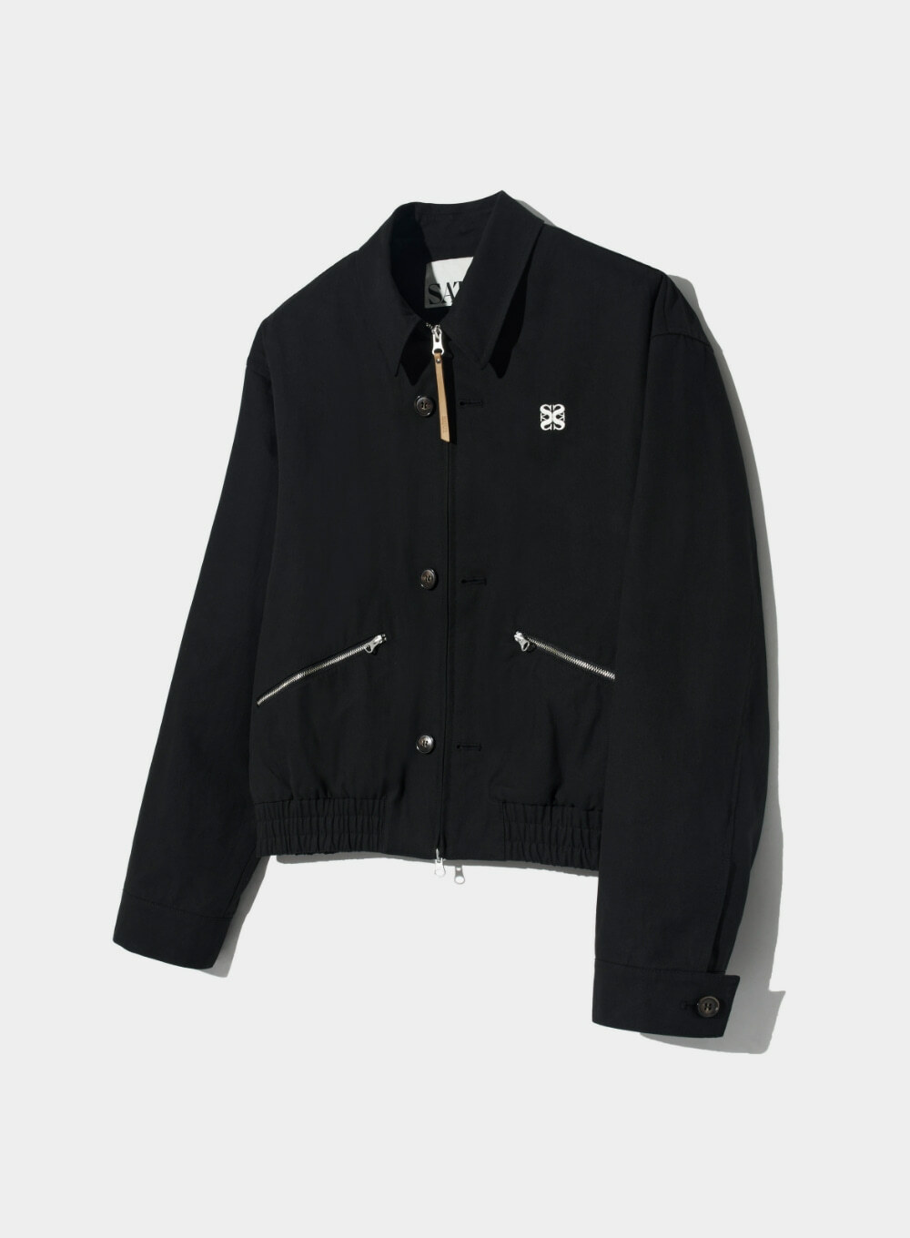 [25SS]SATUR★W's Teo Cotton Collar Short Jacket★ジャケット SATUR] Teo Cotton Collar Short Jacket