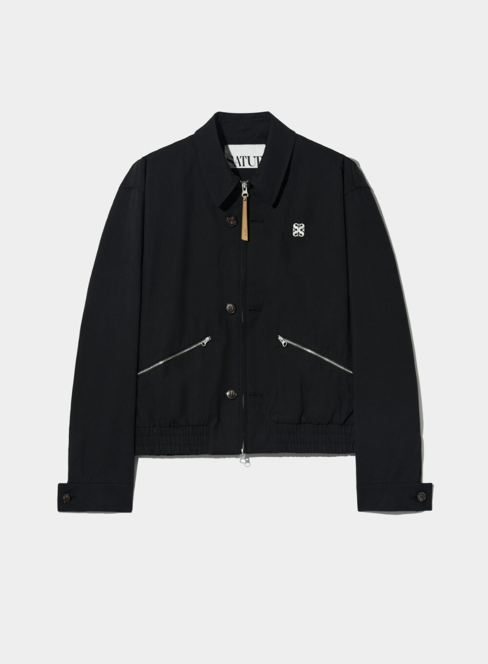 【SATUR】 Teo Cotton Collar Short Jacket ★送料・関税込★ original.jpg?1742032223