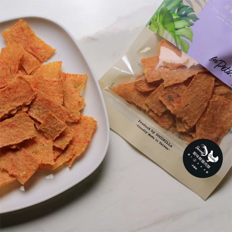 蝦味鮮雞肉酥【寵物手工零食】