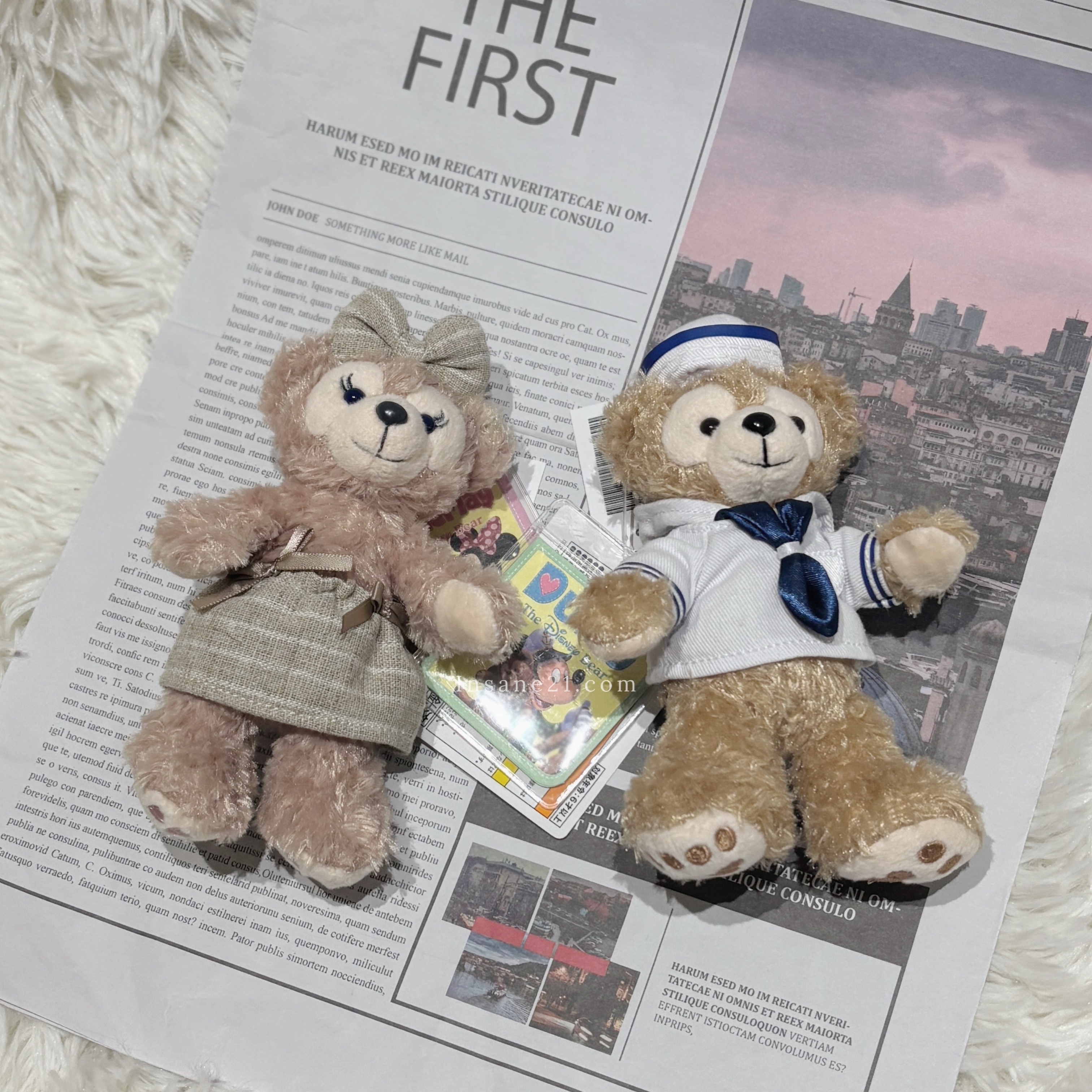 東京 迪士尼 正版 達菲熊 DUFFY AND FRIENDS 系列 吊飾