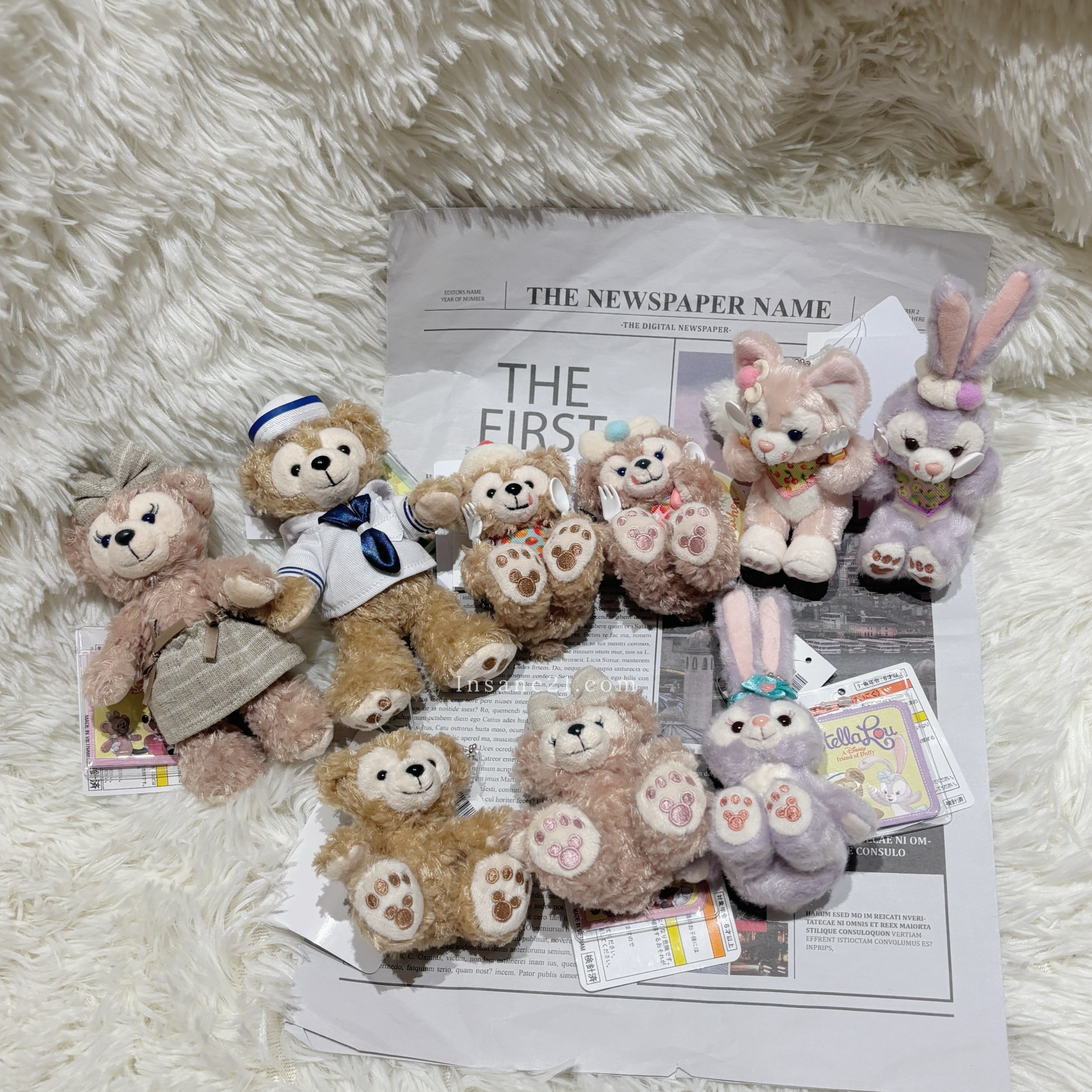 東京 迪士尼 正版 達菲熊 DUFFY AND FRIENDS 系列 吊飾