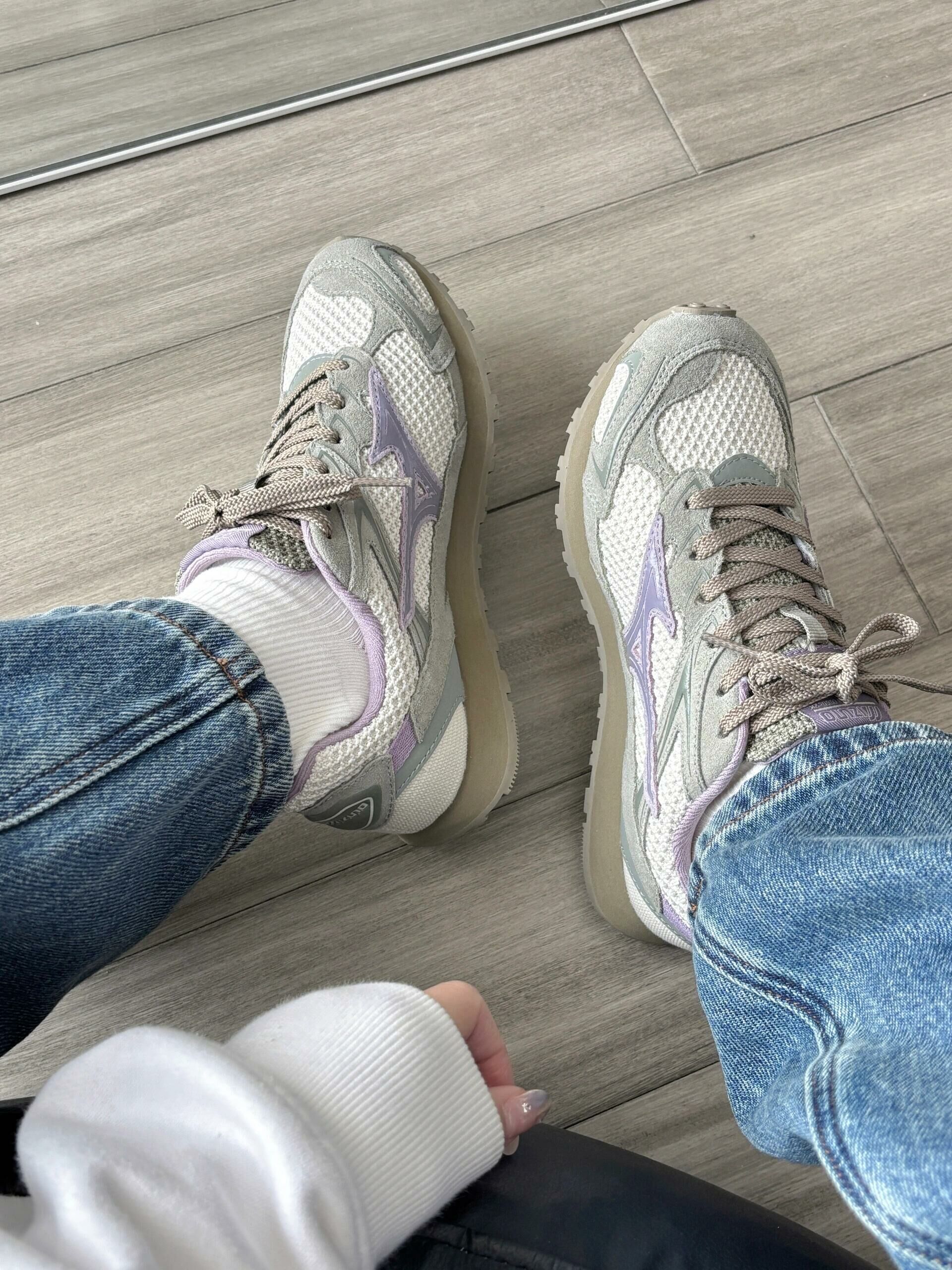 Mizuno LG 60S 2K 鼠尾草綠 紫色 麂皮 復古 慢跑鞋 老爹鞋 D1GH242104/預購