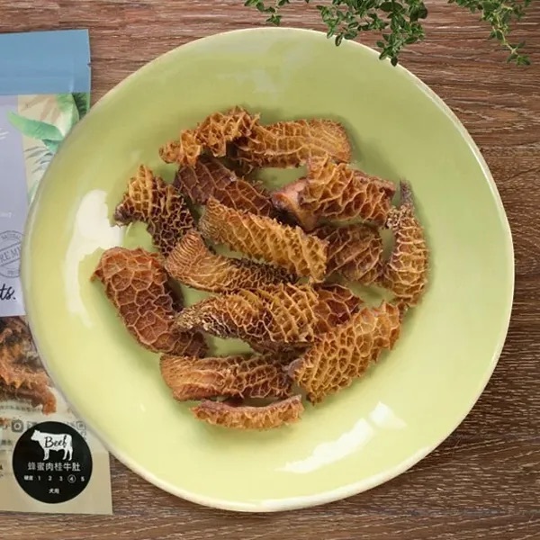 蜂蜜肉桂牛肚【寵物手工零食】