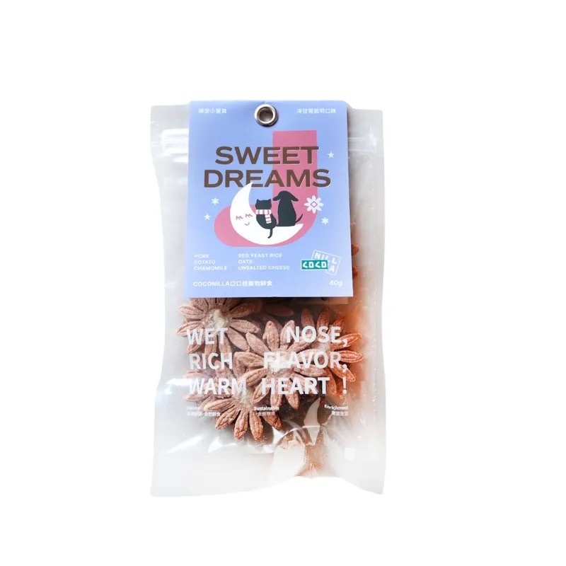 晚安小寶貝【洋甘菊起司】晚安零食 SWEET DREAMS 40g/包