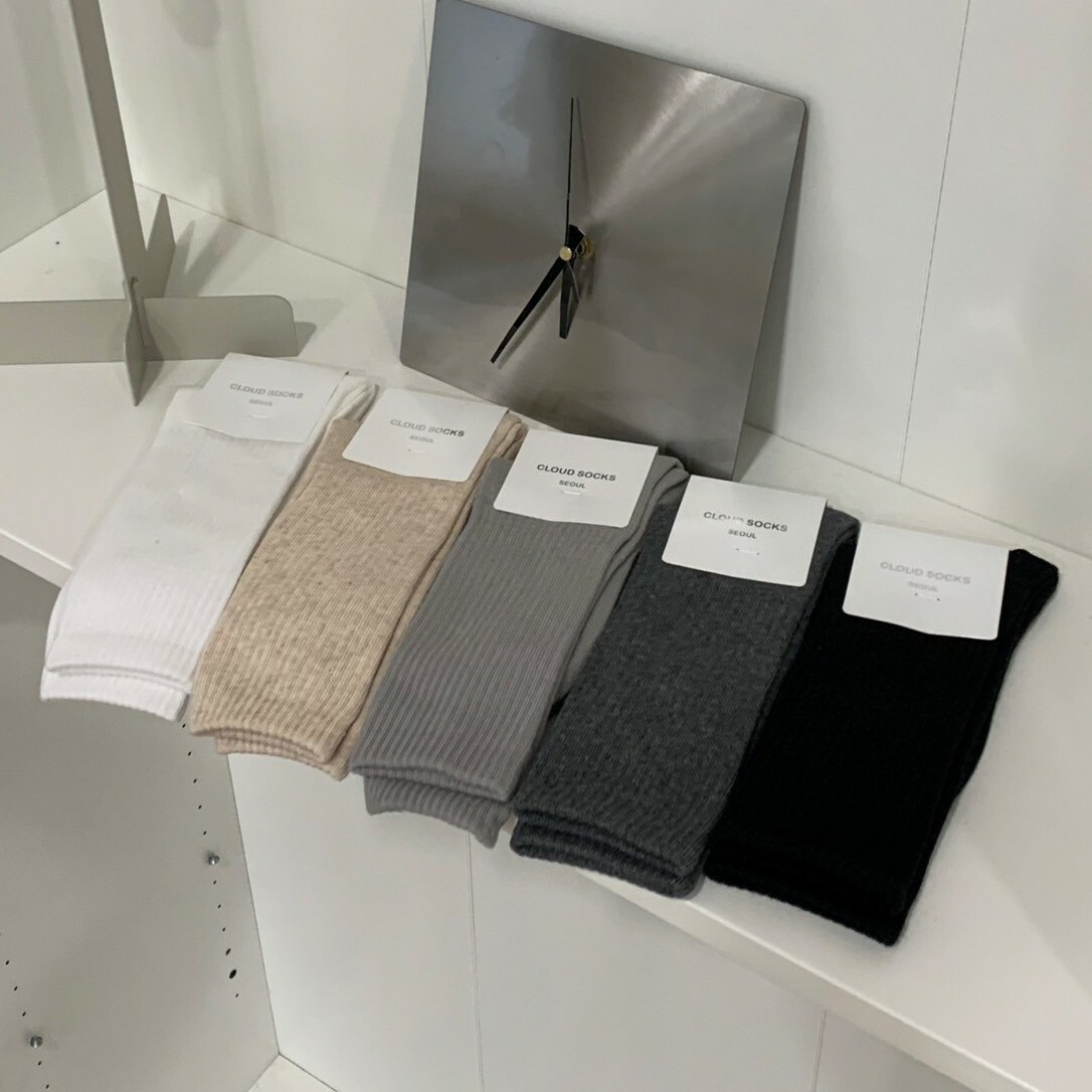 Korea扎實有感 厚磅坑條長襪