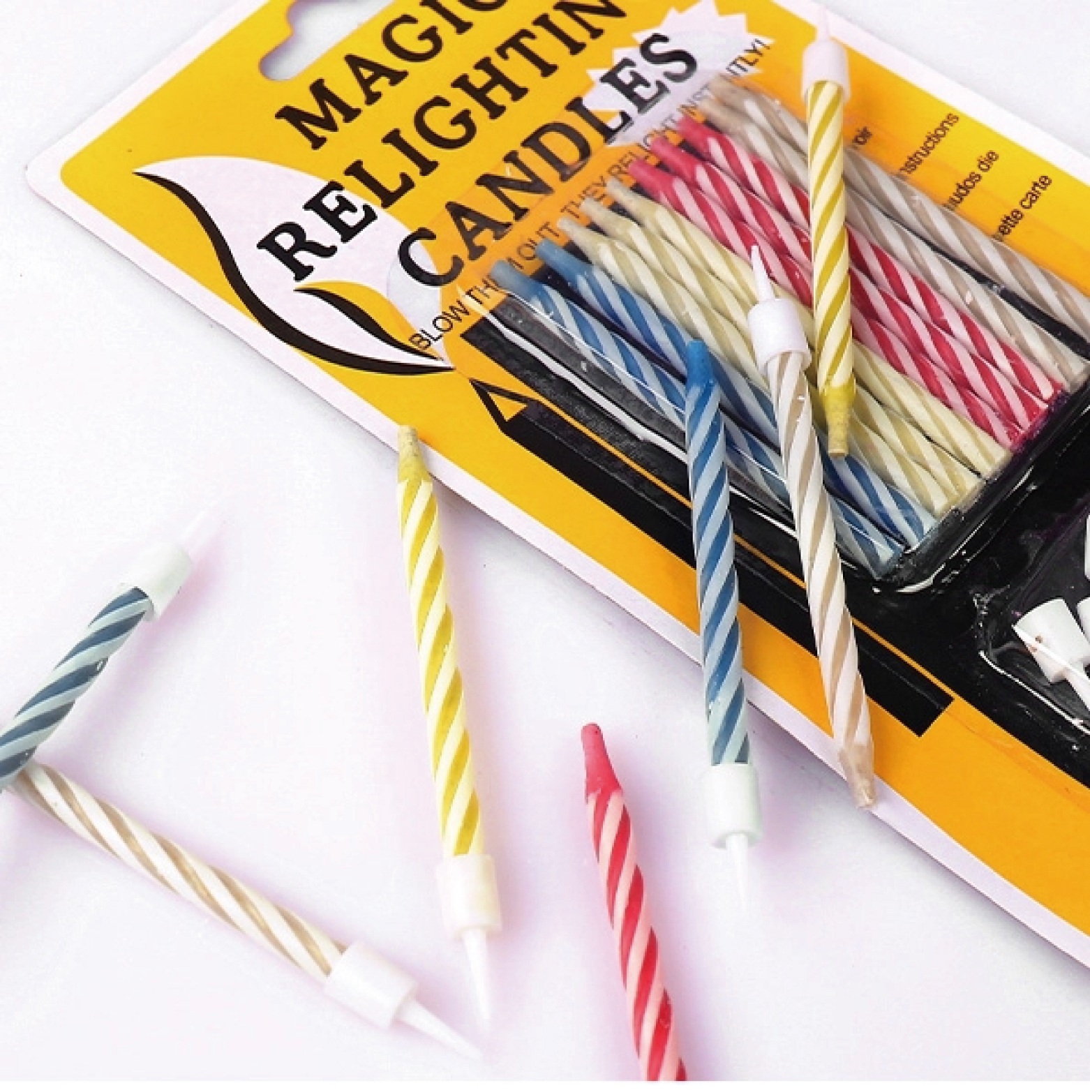 蠟燭系列丨吹不熄整人蠟燭-10入