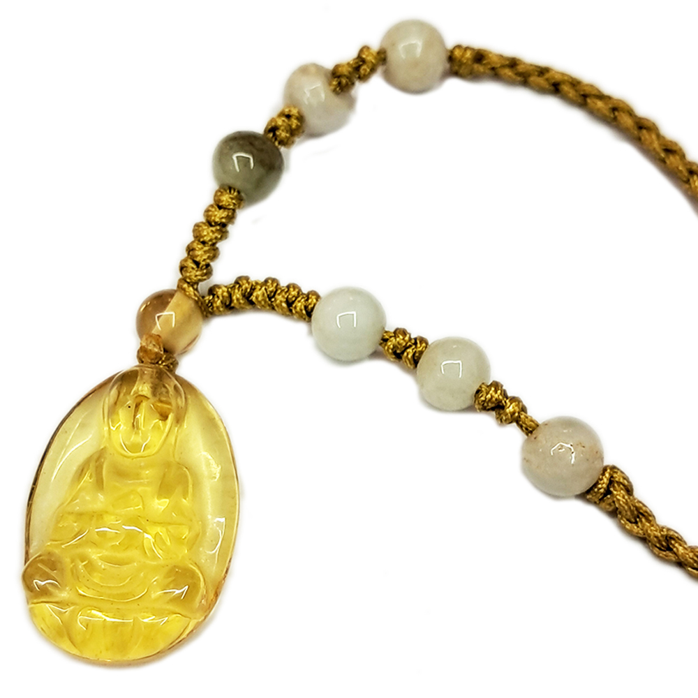 佛{黃晶}中國結項鍊【十方】133763