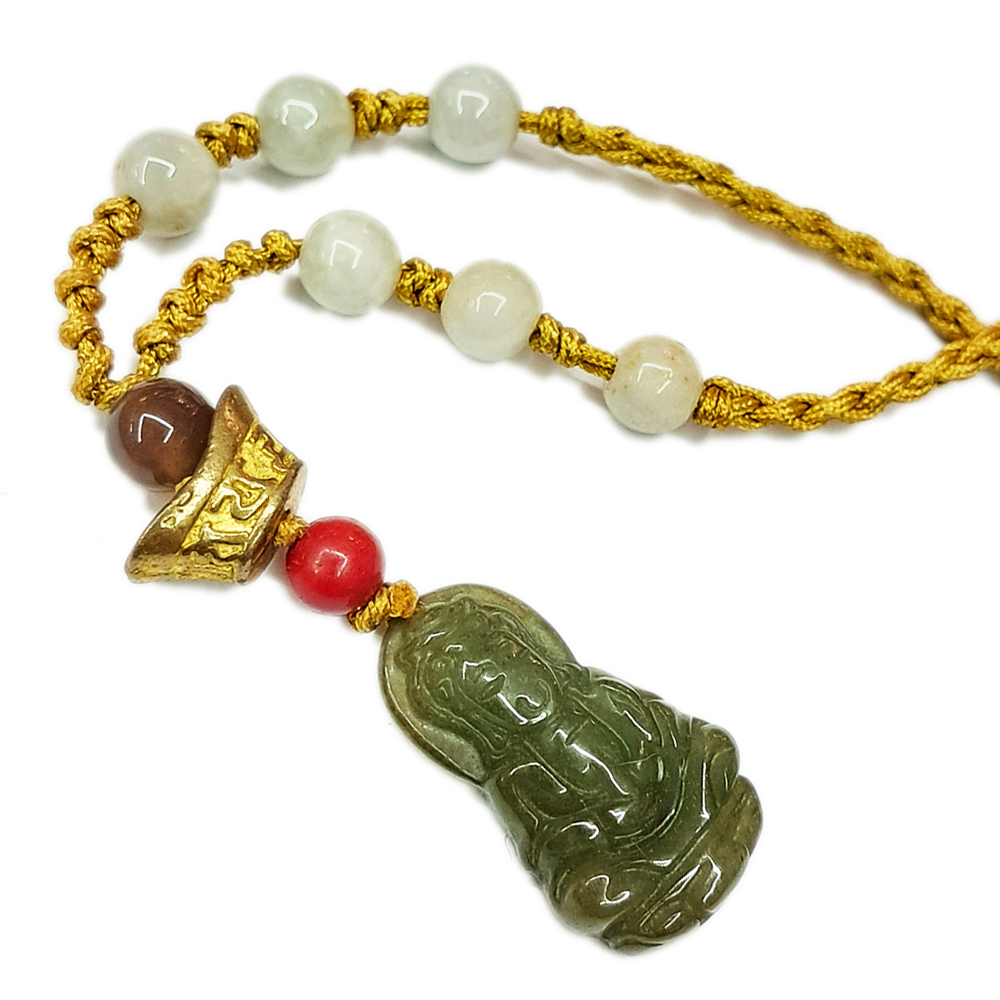 觀音小玉佩 {微型}中國結項鍊【十方】133775