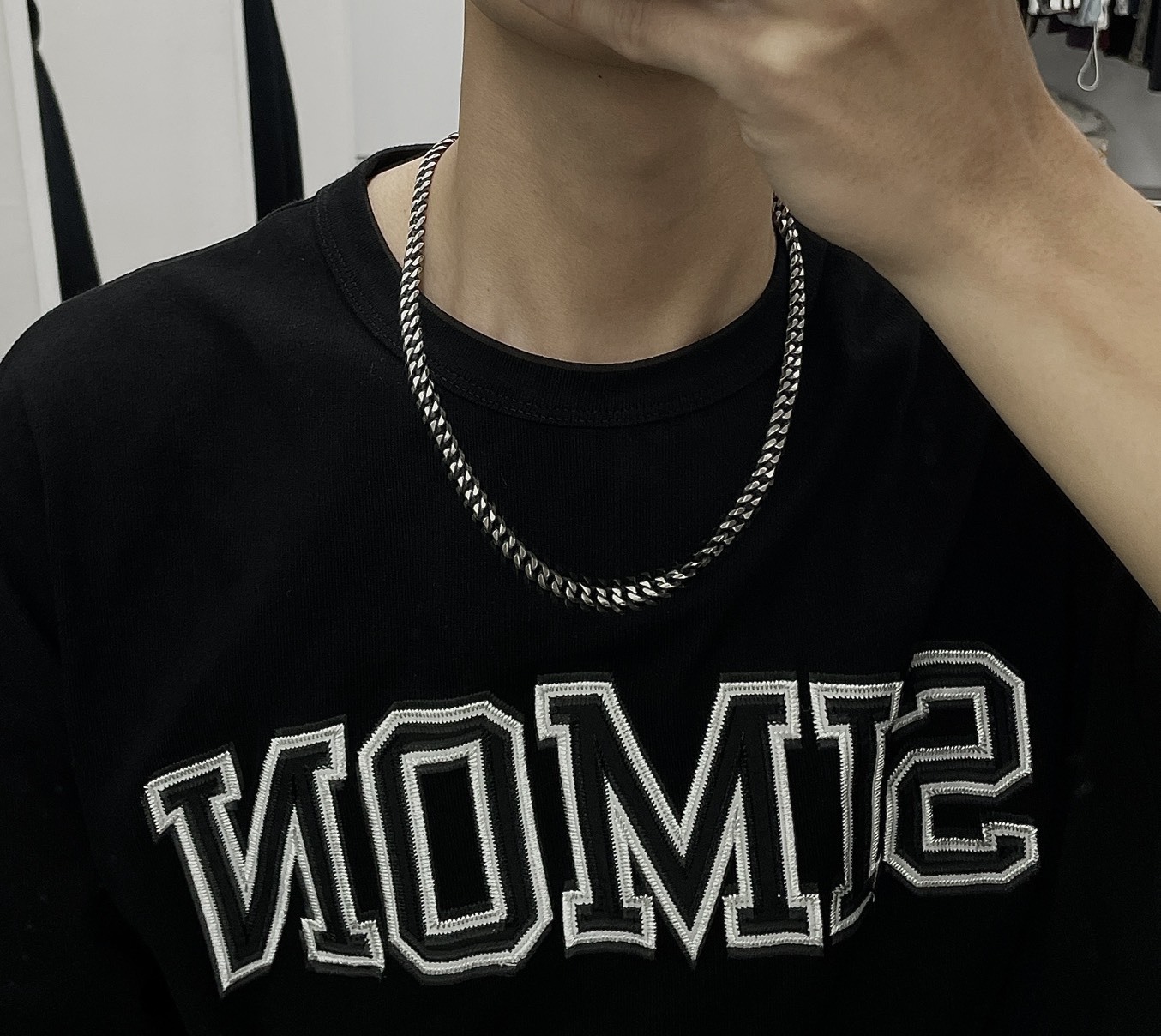 (GOAL) 細麻花 燻黑 古巴鍊 街頭