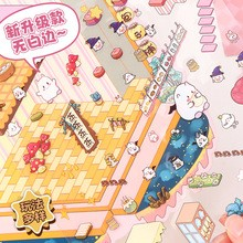 Cute Cartoon Large 3D Scene Stickers