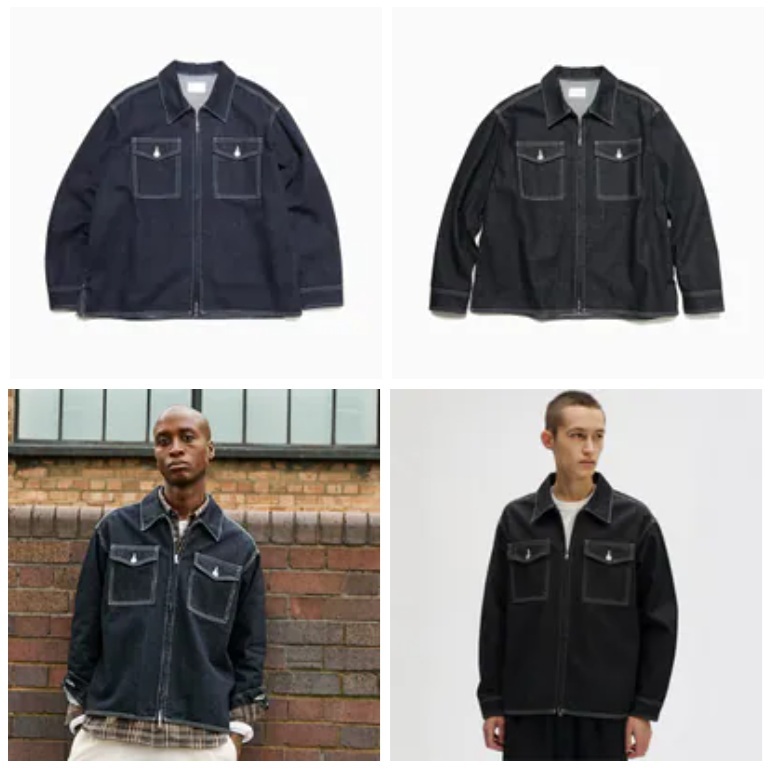 SOPHNET 2025 S/S DRIZZZLER DENIM JACKET - PRE ORDER ITEM (預訂中)