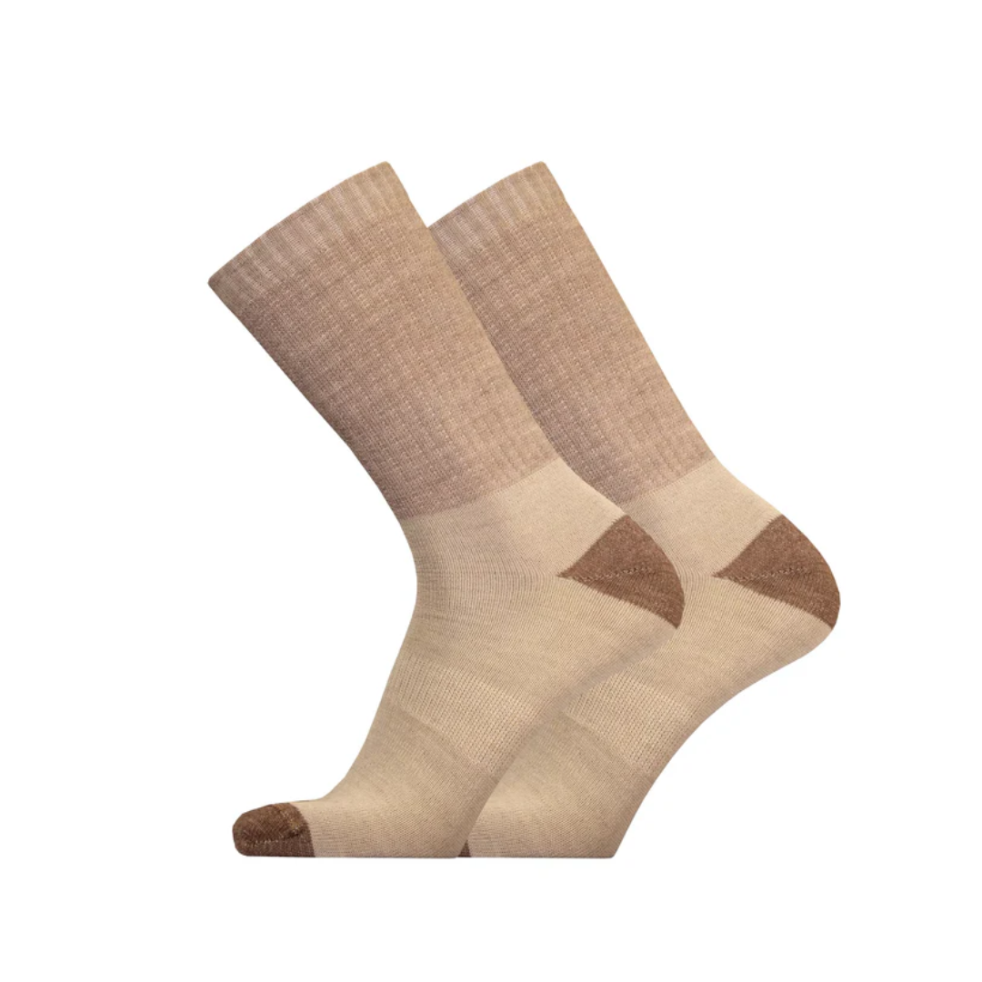 現貨【Sukkamestarit】Peko Resin 美麗諾羊毛薄長襪 / Beige 淺褐