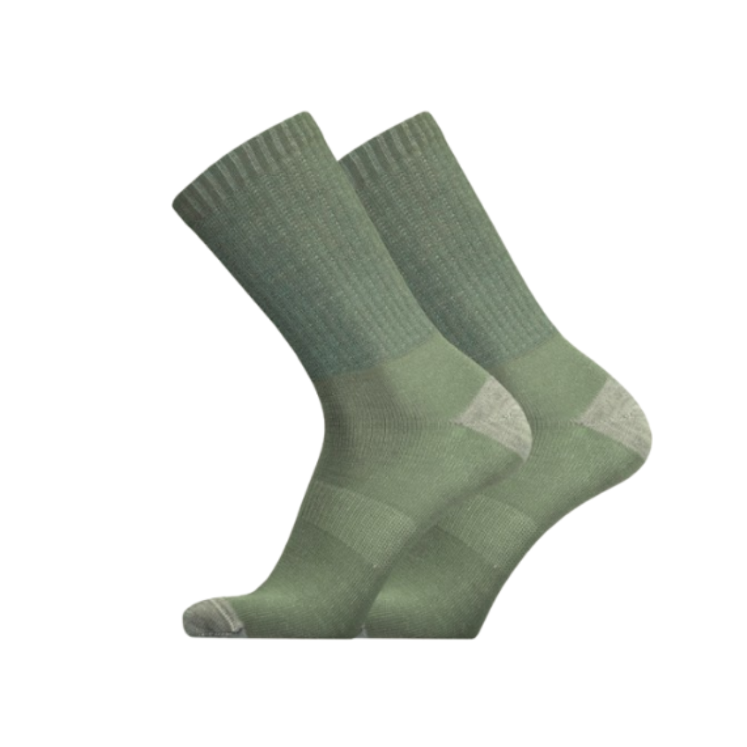 現貨【Sukkamestarit】Peko Resin 美麗諾羊毛薄長襪 / Green 墨綠