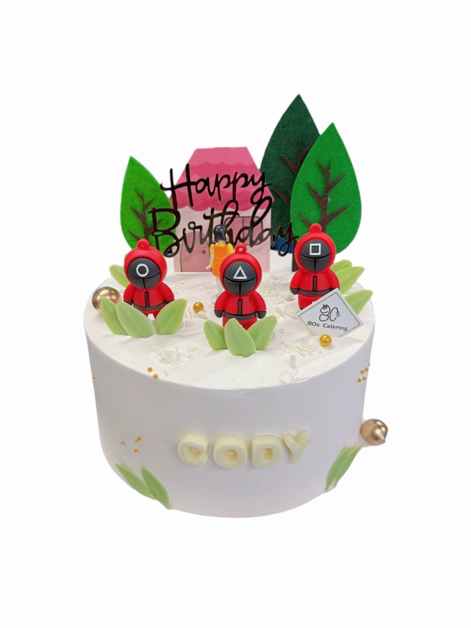 魷魚遊戲主題蛋糕  Squid Game