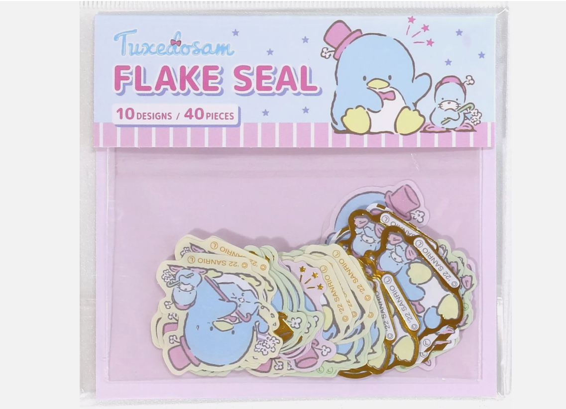 Sanrio Flake Seal - Tuxedo Sam