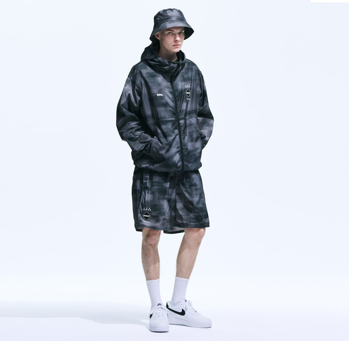 SOPHNET FCRB 2025 S/S SPEED CAMO HOODED BLOUSON - DARK WOODLAND PRE ORDER ITEM (預訂中)