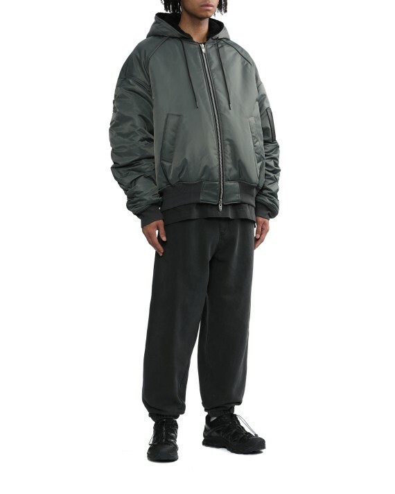 【Focus Store】預購 JUUN.J Hood detachable MA-1 jumper "Grey" 灰色 飛行外套