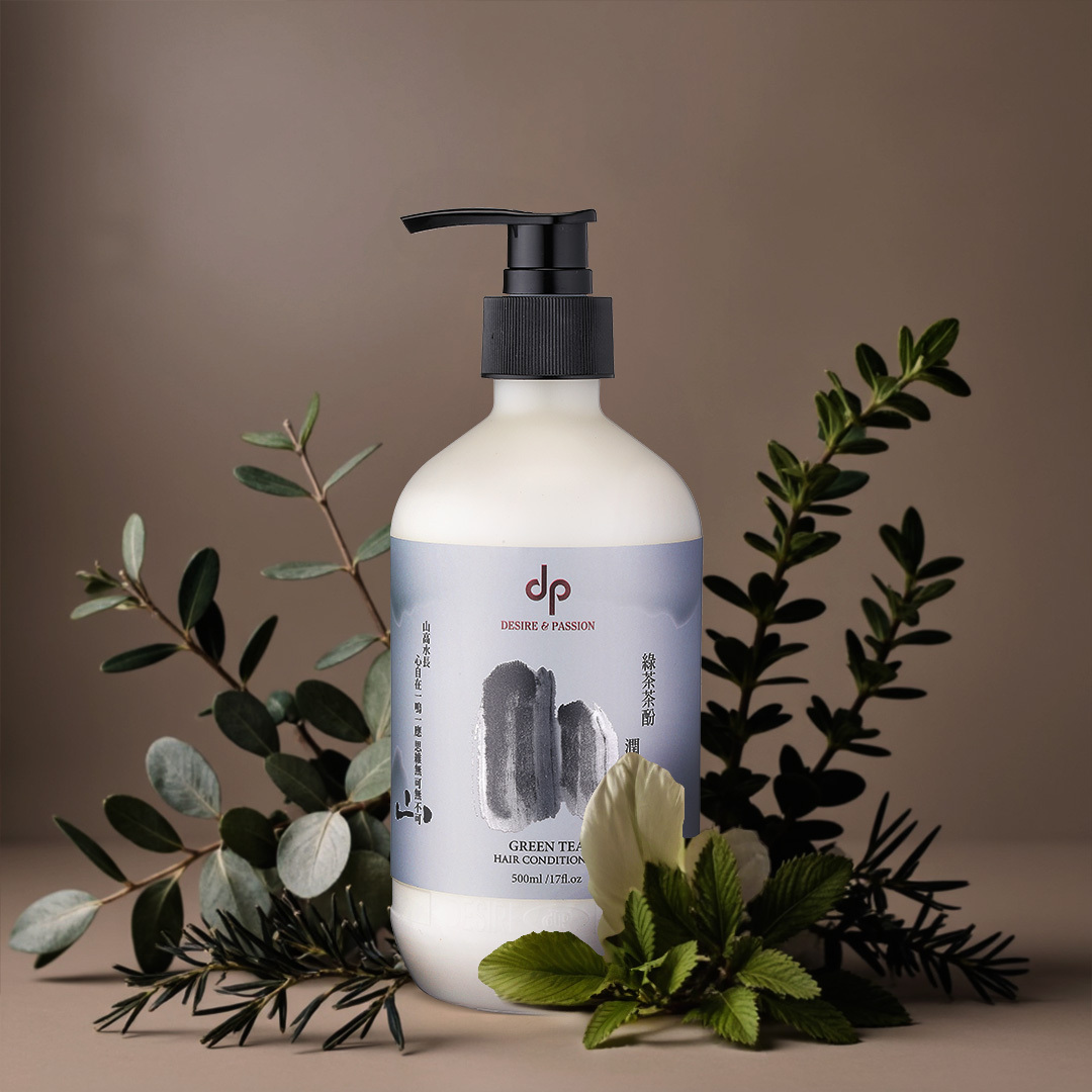 綠茶茶酚潤髮乳 500ml