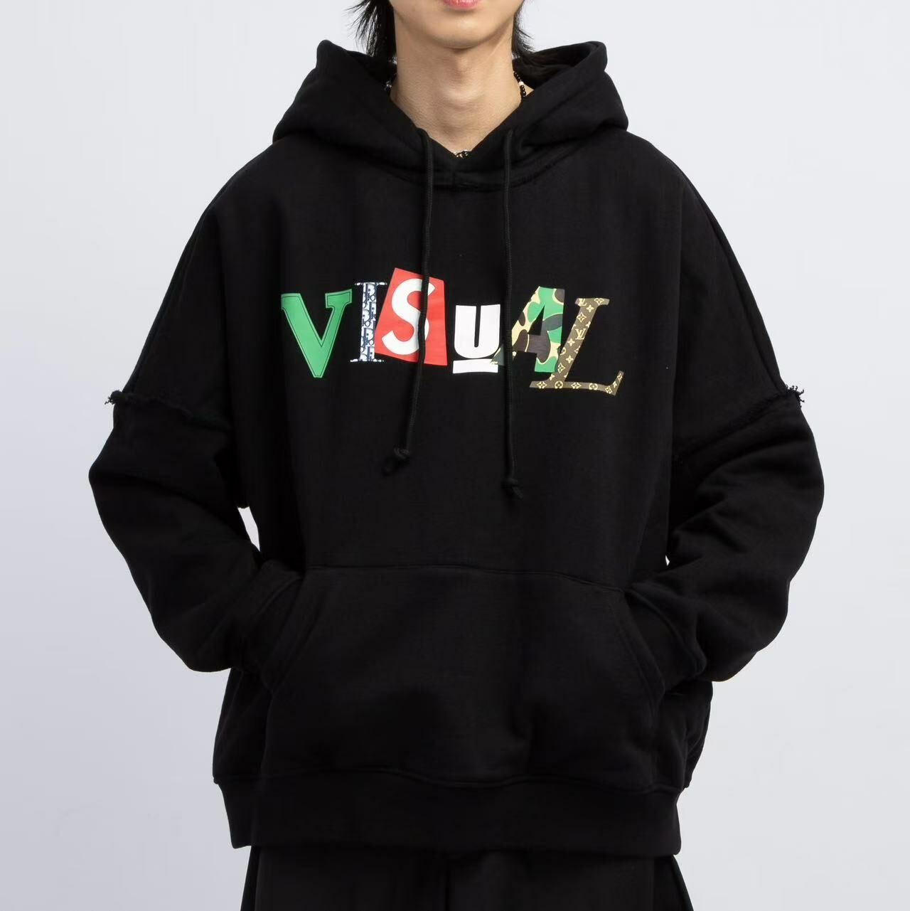 Visual disorder 帽T-重磅刷毛硬挺親膚-兩個尺寸