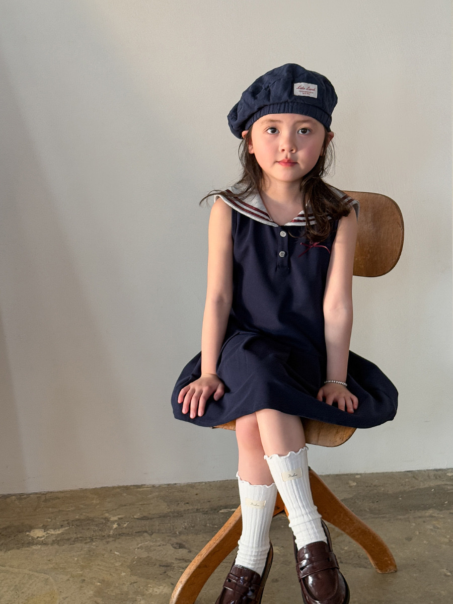 優雅海軍領水手裙