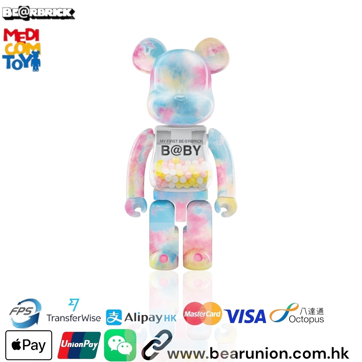 🎏預訂🎏 Bearbrick 1000% Macau B@BY 2021 千秋