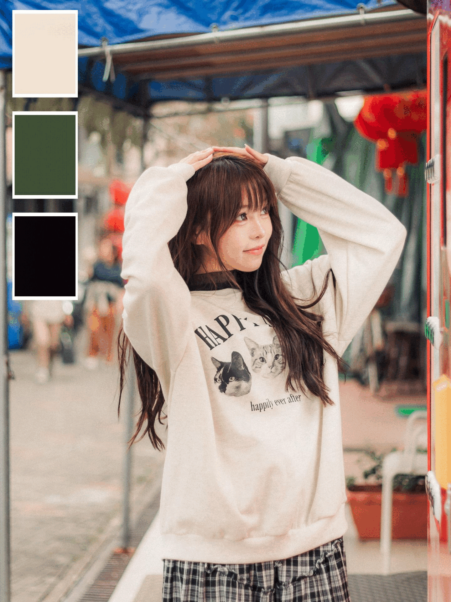 Cat Cat Happy Mate Sweater