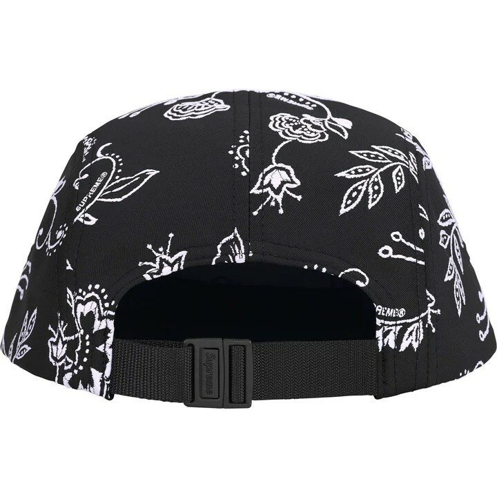 Supreme SS25 Floral Jacquard Camp Cap 花卉帽