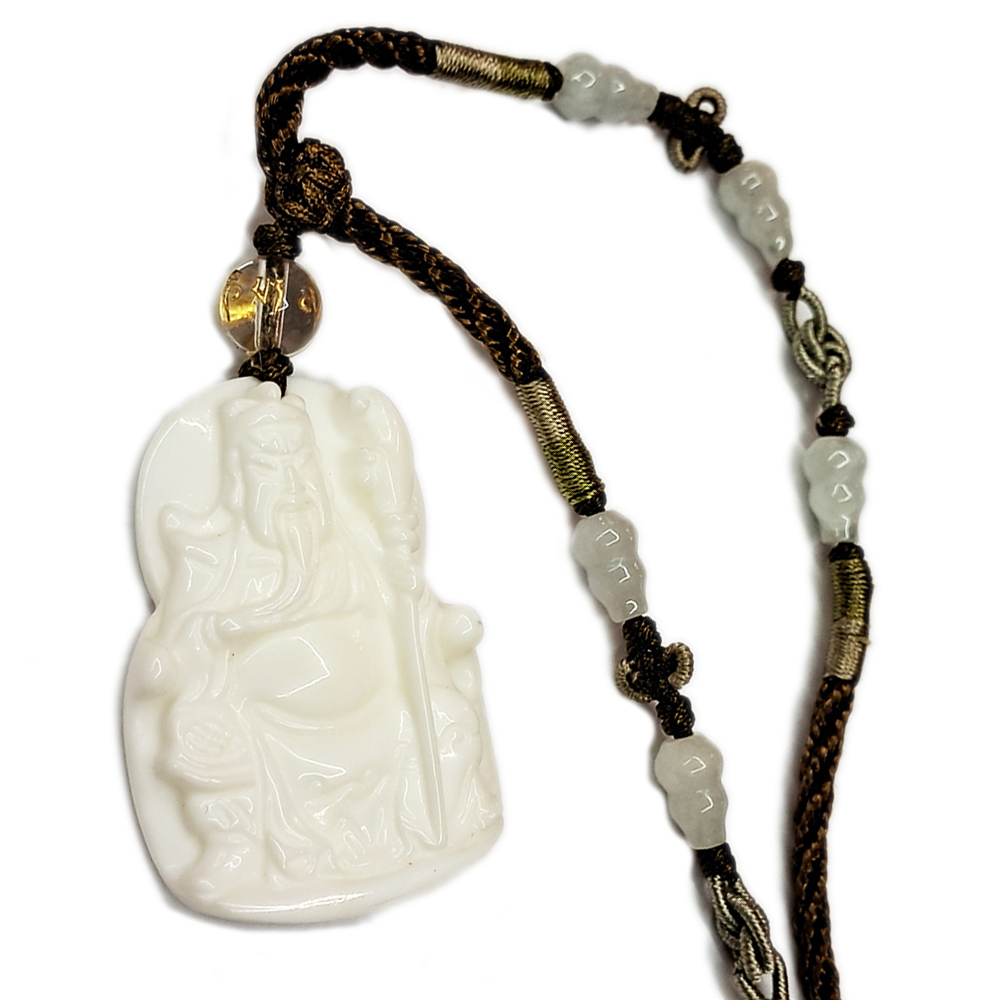 關聖帝君{硨磲}中國結項鍊【十方】123067