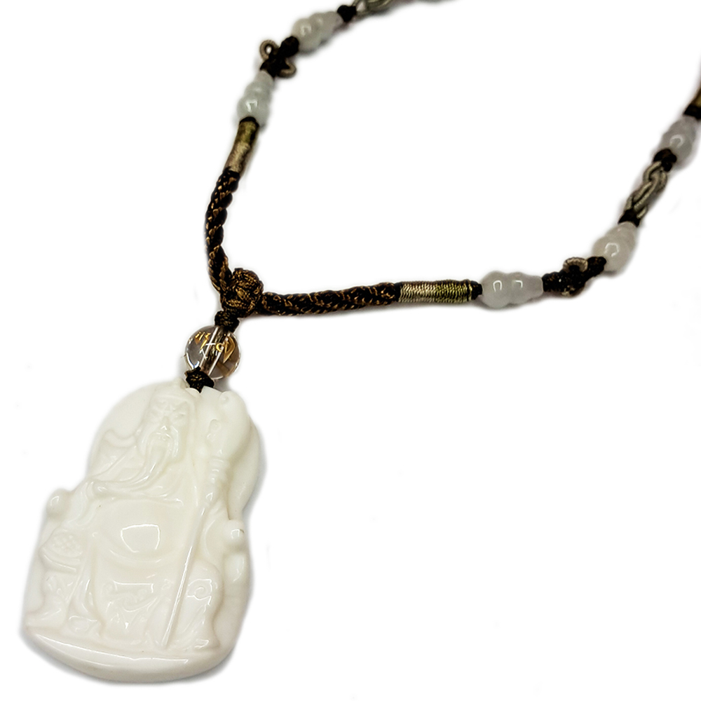 關聖帝君{硨磲}中國結項鍊【十方】123067