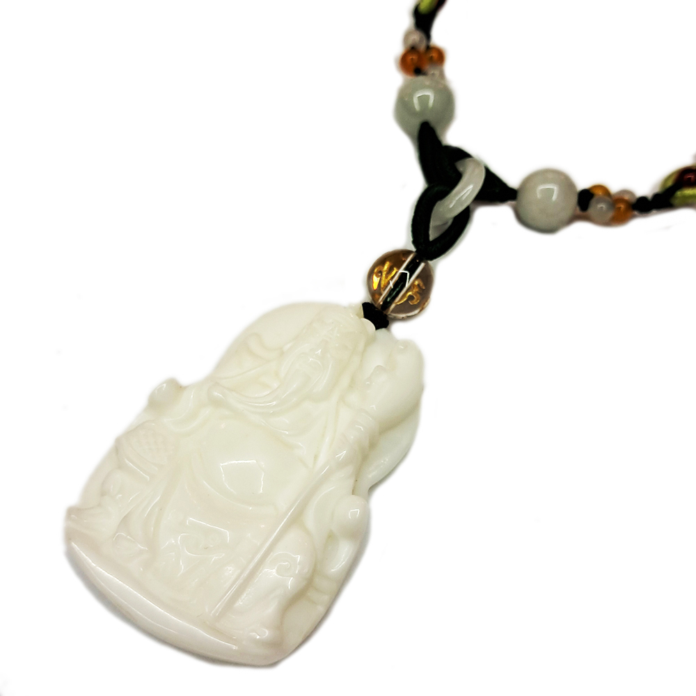 關聖帝君{硨磲}中國結項鍊【十方】123068