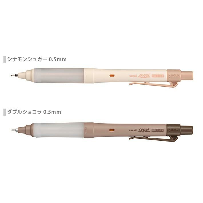 甜甜圈限定 雙模式旋轉自動鉛筆KURUTOGA α-gel HD II 0.5mm｜日本uni