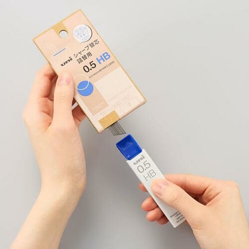 UNI 抗髒污 0.5mm自動鉛筆筆芯 200入補充包