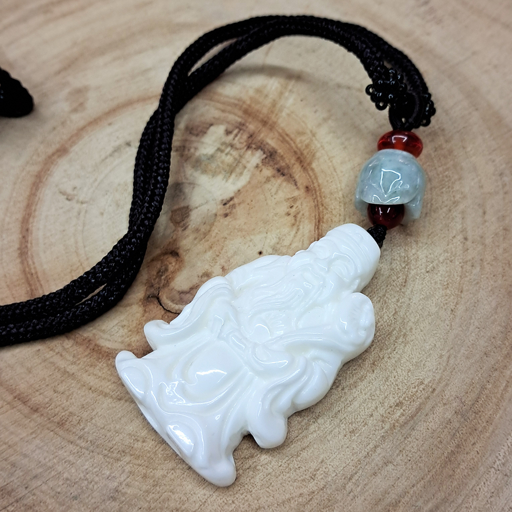 福德正神{硨磲}中國結項鍊【十方】134762