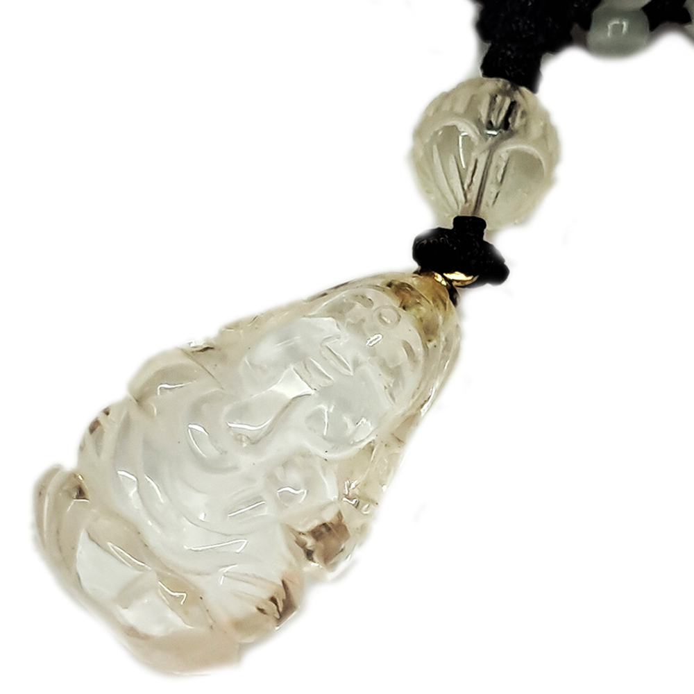 觀音菩薩Q版{水晶}中國結短鍊【十方】136045