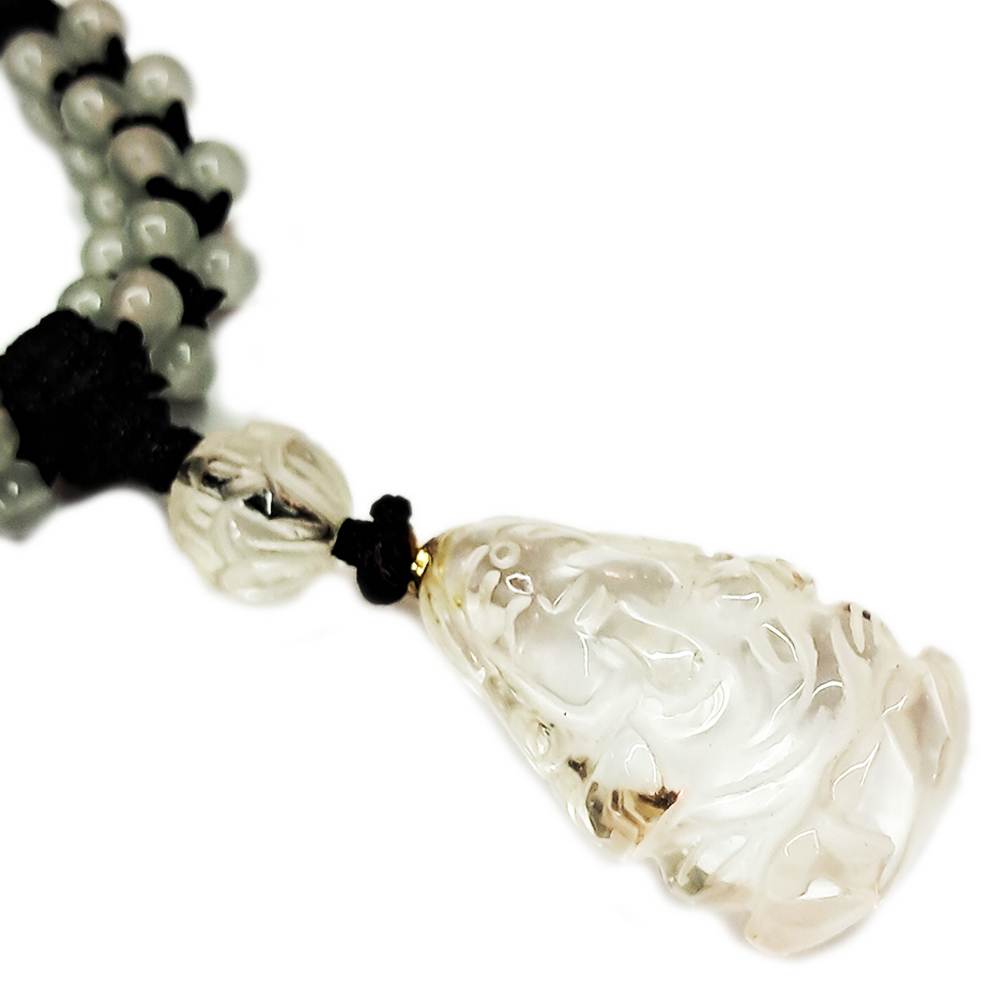 觀音菩薩Q版{水晶}中國結短鍊【十方】136045