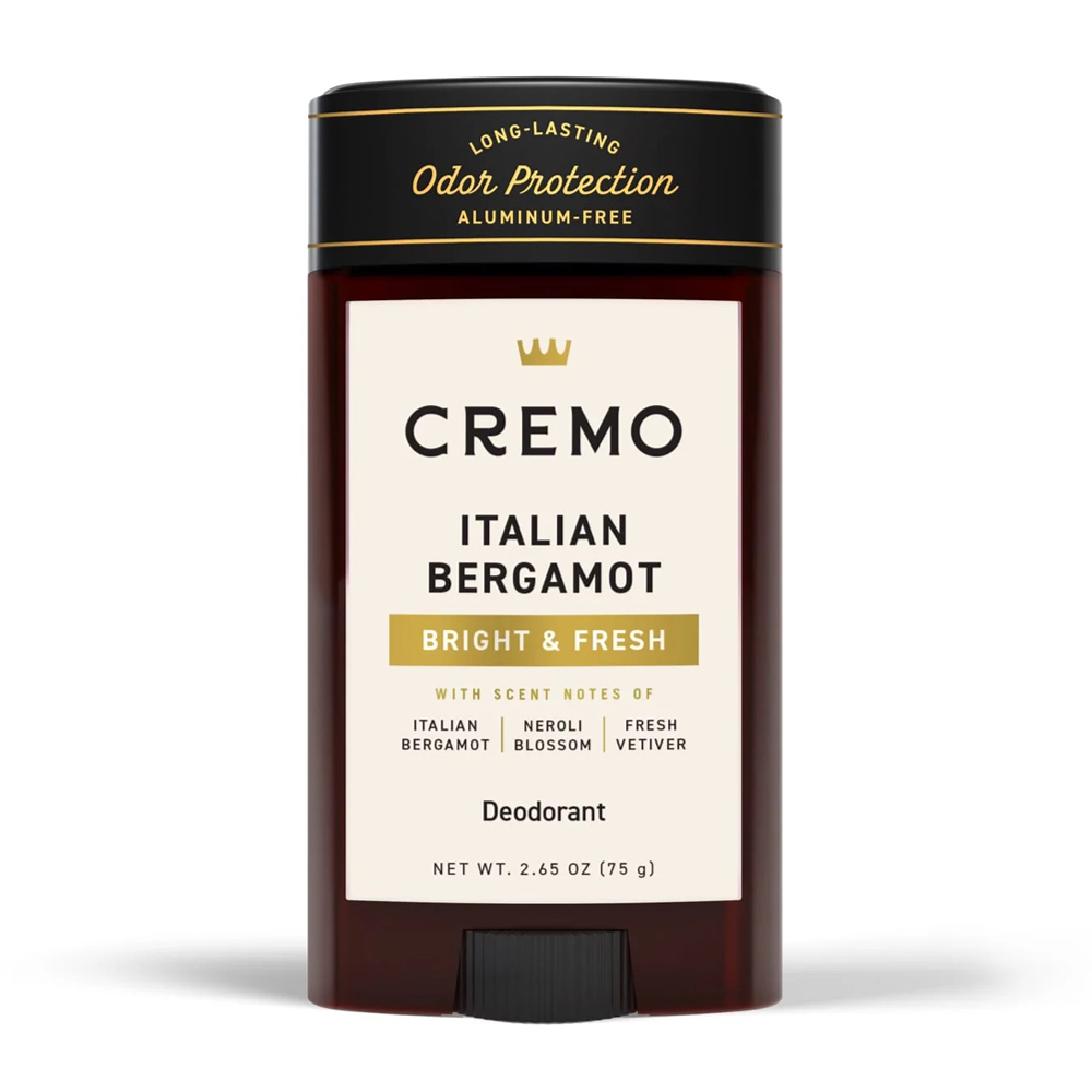 美國 Cremo - 義大利佛手柑 香水體香膏 / 香氛爽身膏