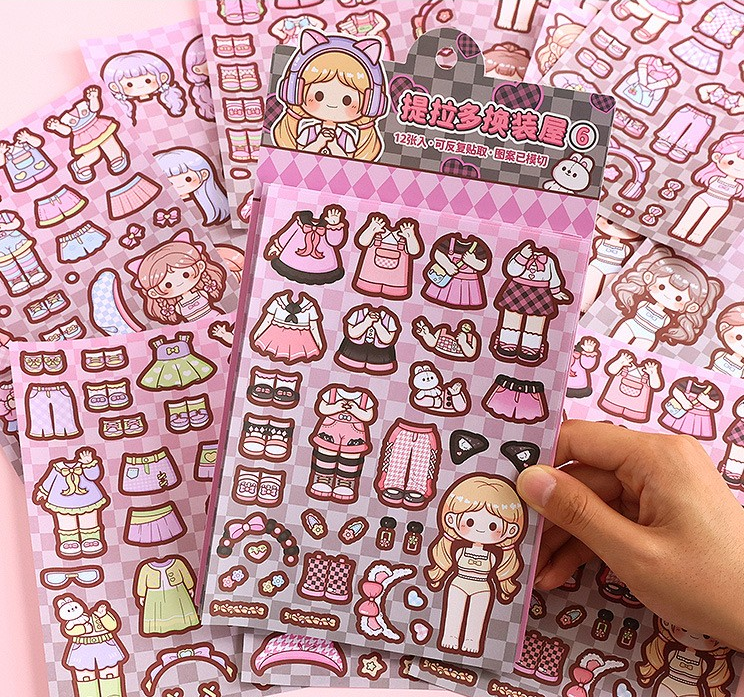 TilaDodo Dressing Room Daily Diary Stickers